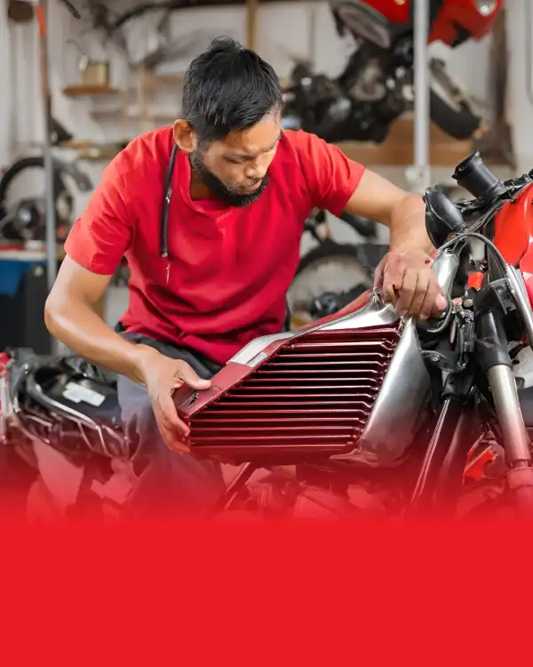 Memperbaiki Radiator Motor